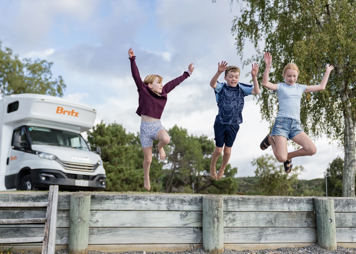 RV trip in France for a family with children